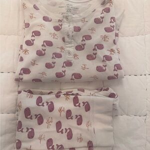Roberta Roller Rabbit Purple Whale Kids Pajama Set